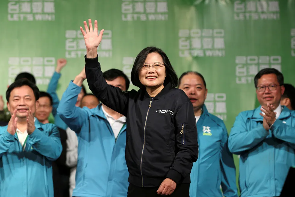 Taiwans president Tsai Ing-wen feiret valgseier lørdag, men kalddusjen fra Kina søndag var utvetydig: Taiwan er å betrakte som en del av Kina, for hele verden, alltid.