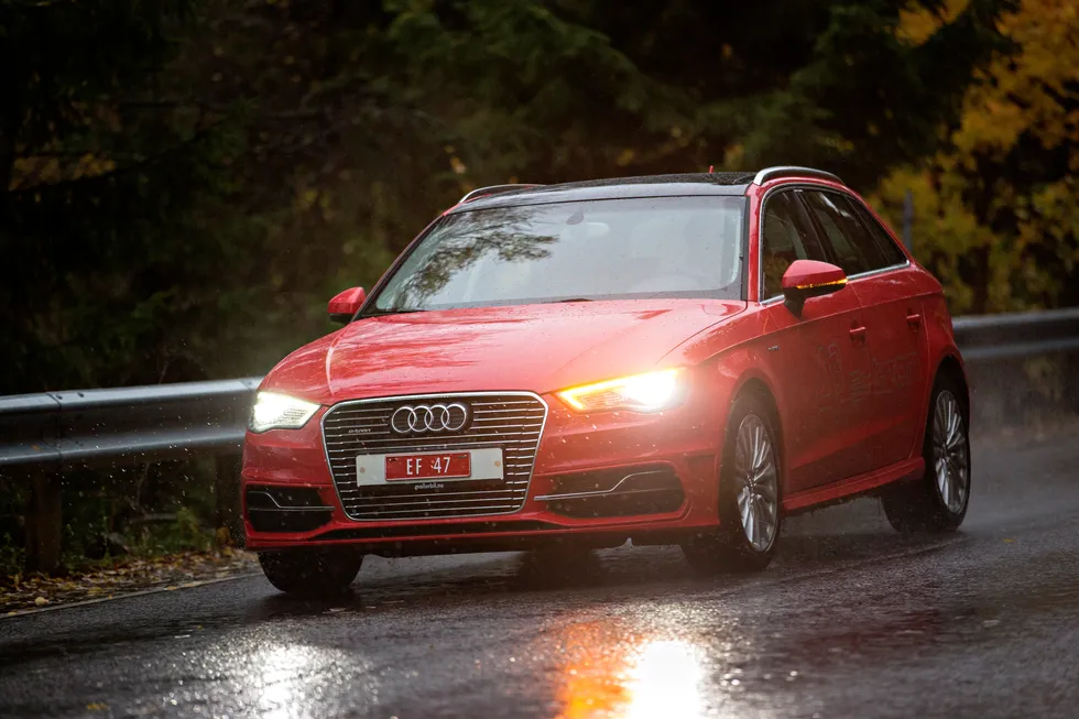 Audi A3 e-tron blir over 12.000 kroner billigere neste år.