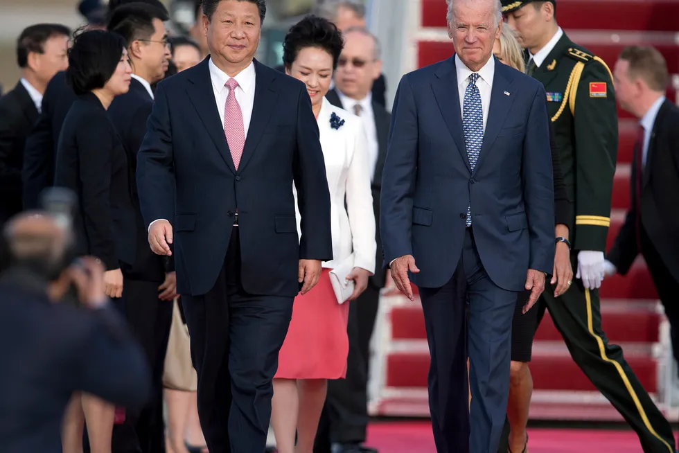 Den militære og teknologiske rivaliseringen mellom Kina og USA tiltar. Utsiktene var bedre i 2015, da president Xi Jinping og daværende visepresident Joe Biden møttes ansikt til ansikt.