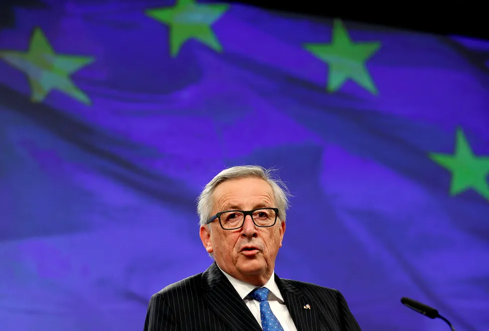 President i Europakommisjonen Jean-Claude Juncker. Foto: Francois Lenoir/Reuters/NTB Scanpix