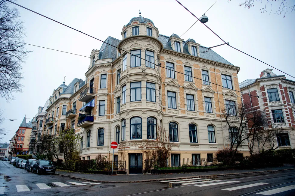 Gunhild Stordalen eier nå leiligheten i Inkognitogata 19 som går over hele tredje etasje i bygningen.