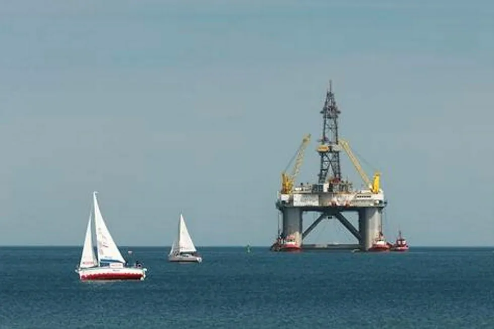 Rig market rise: still a year off (pictured: Awilco's semisub WilPhoenix)