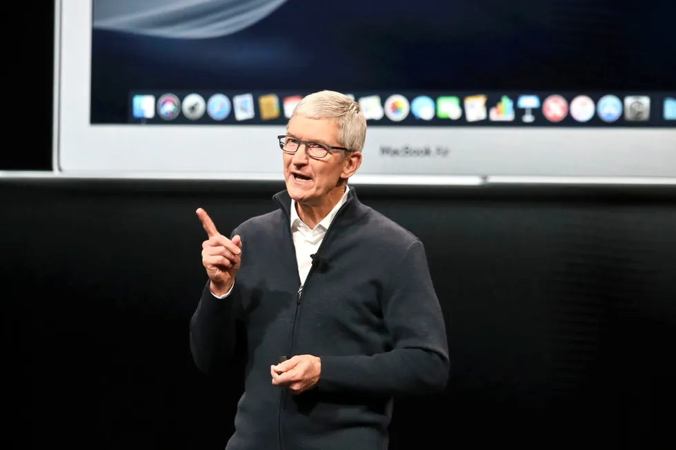 Teknologiselskaper Apple og administrerende direktør Tim Cook la tirsdag kveld frem tall for tredje kvartal.