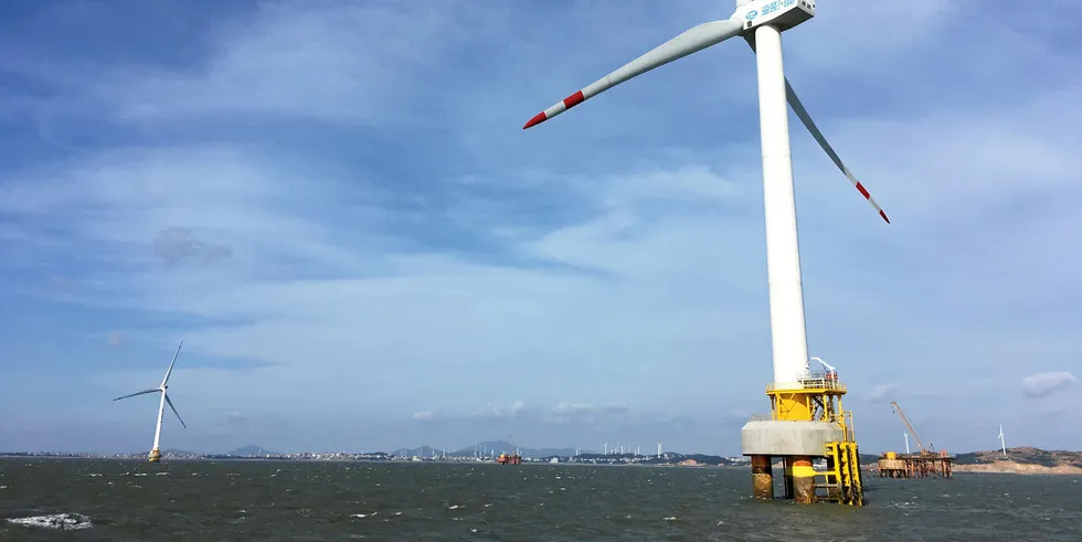 CSIC Haizhuang's 6MW turbine in Xinghua Bay pilot project