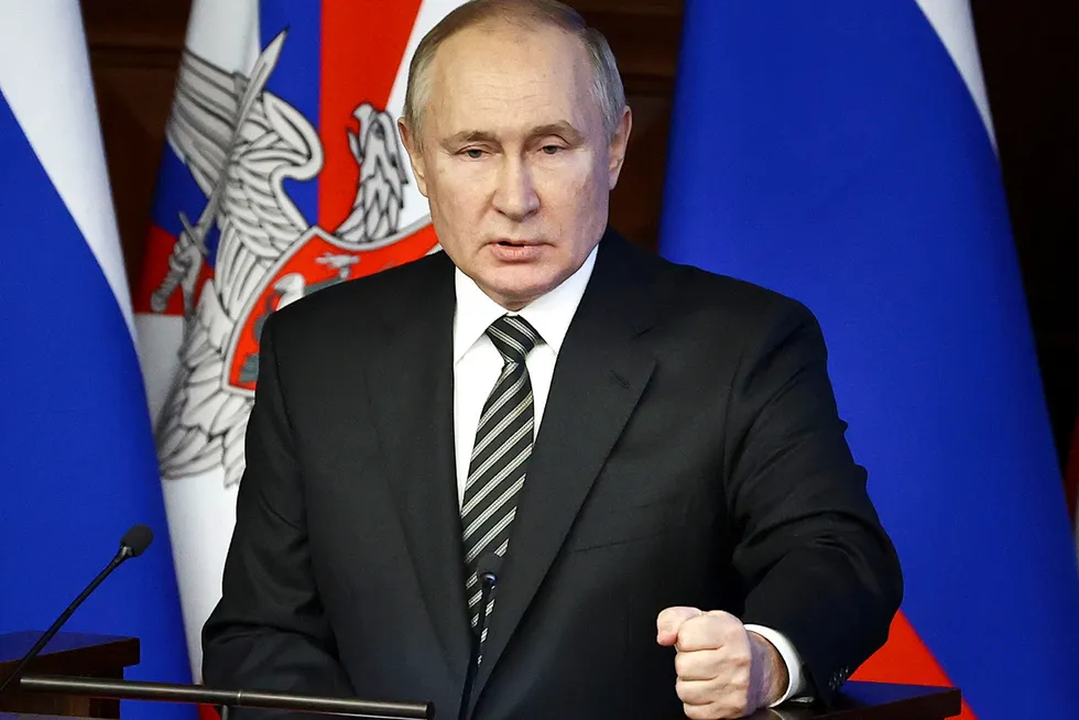 President Putin stiller knallharde krav.