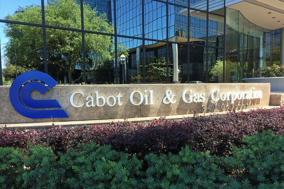 'Pleased' with ruling: Cabot Oil & Gas Photo: Luke Johnson