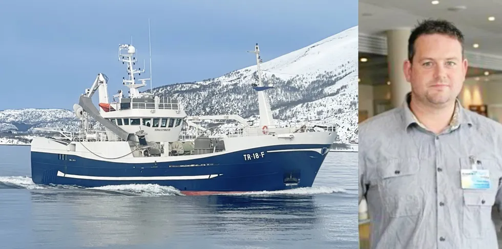 Reder Espen Nilsen i Frøya Kystfiske AS, som eier Kystbåten «Edna Synnøve».