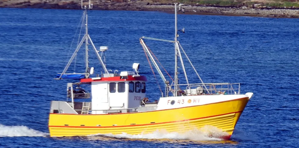 «Peik» var en hurtiggående kystfiskebåt med to motorer på til sammen 640 hestekrefter. Her avbildet i juni 2017.