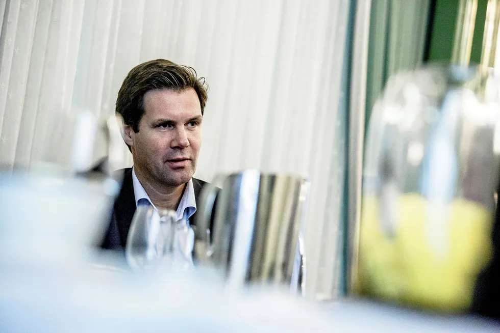 Leroy Seafood Group CEO Henning Beltestad.