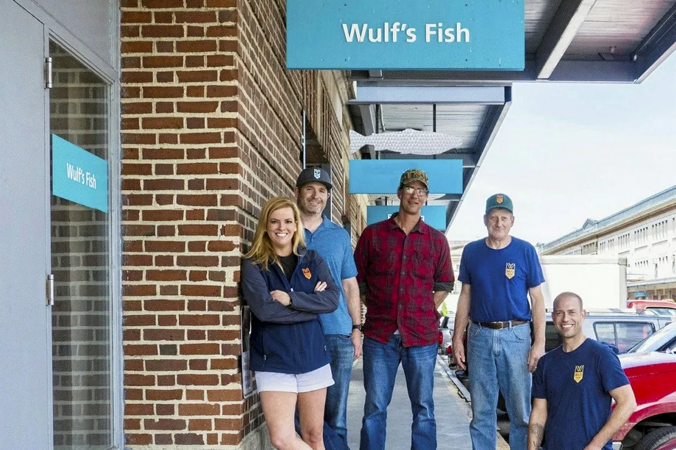 Wulf's Fish partners from left to right: Anna McFarlane, Mike Geraty, Max Harvey, Richie Taylor, Matt Henderson.