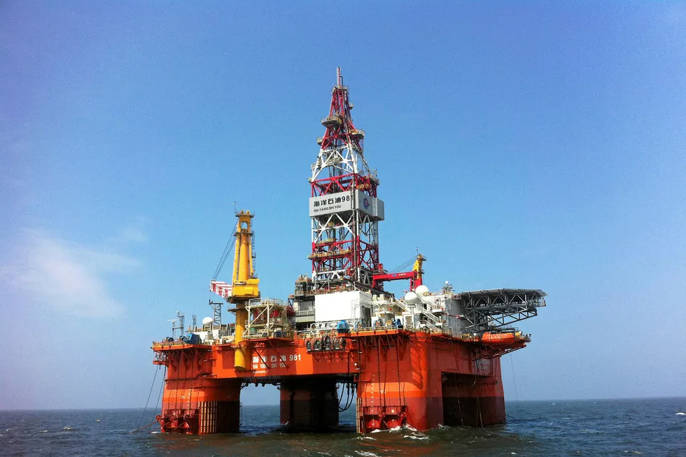 Probes: the Hai Yang Shi You 981 has drilled for CNPC in the South China Sea