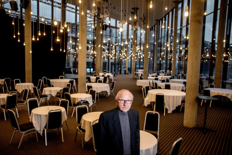 Administrerende direktør Olav Munch i Grieghallen har som følge av koronatiltak måtte avlyse en lang rekke konserter, konferanser og andre arrangementer i Grieghallen.