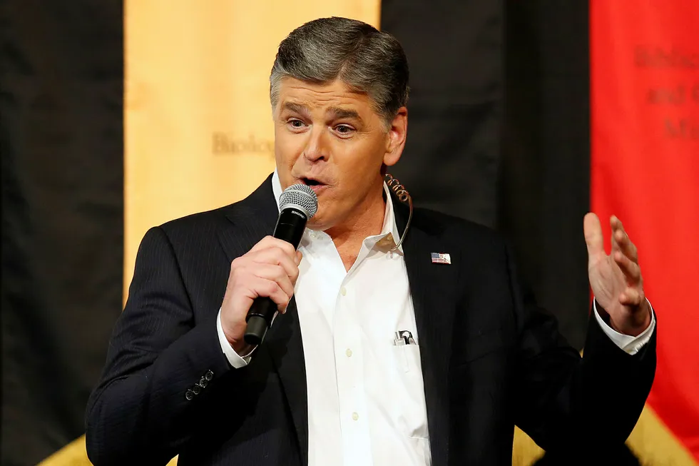 Fox New-profil Sean Hannity nekter for å ha vært en av Michael Cohens klienter. Foto: Rick Scuteri/AP Photo