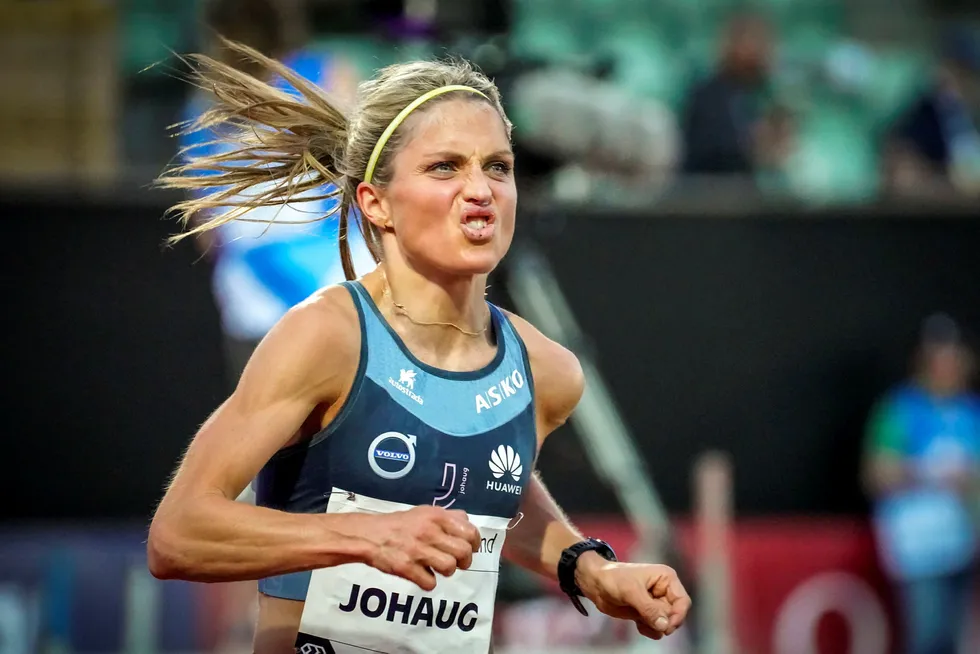 Therese Johaug deltok i år på Impossible Games, som ble arrangert i stedet for Bislett Games. Der løp hun inn til årsbeste på 10.000-meter.