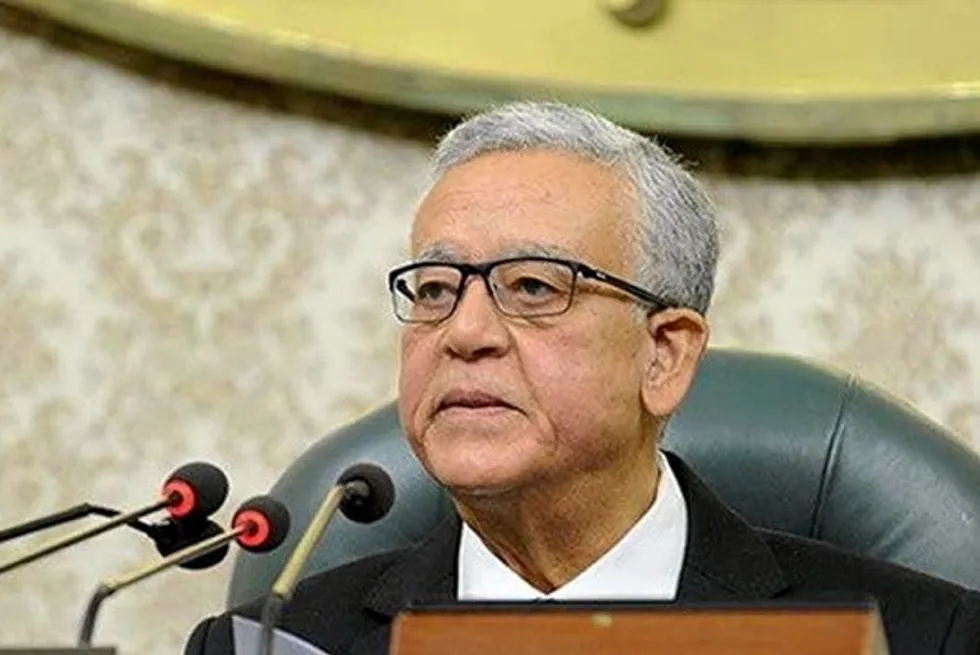 Hanafy El Gebaly, speaker of Egypt's House of Representatives.
