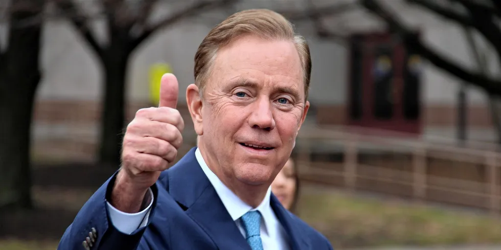 Connecticut governor Ned Lamont.