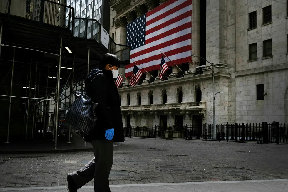 Uhyggen herjer de amerikanske markedene, og New York-børsen her falt tirsdag kraftig for andre dag på rad.