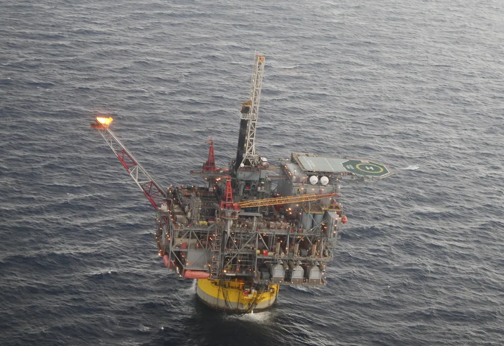 US Gulf of Mexico production: the Perdido oil platform
