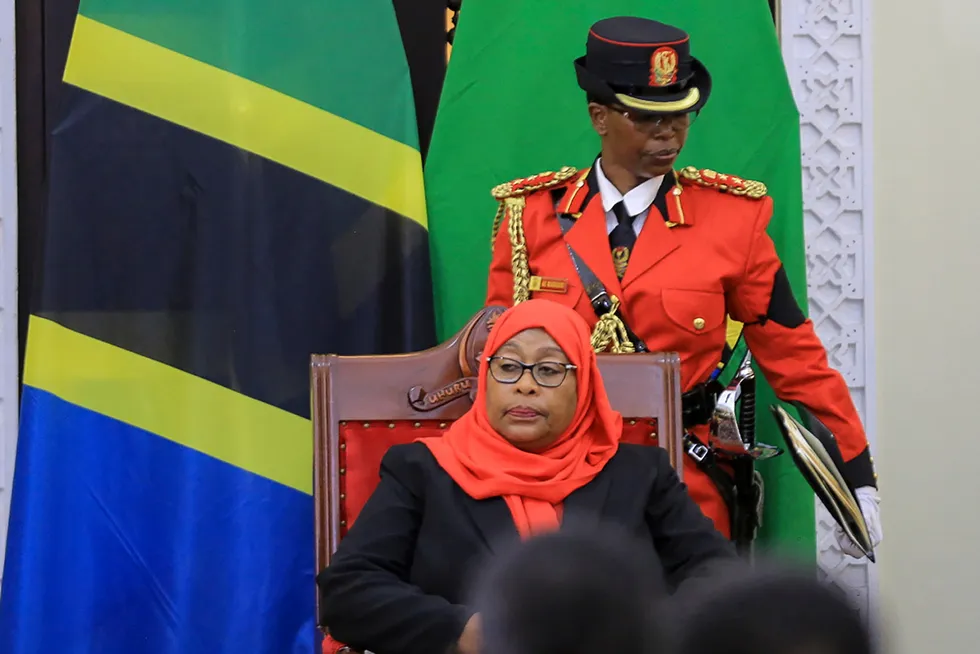 Deal almost done: Tanzania’s President Samia Suluhu Hassan.
