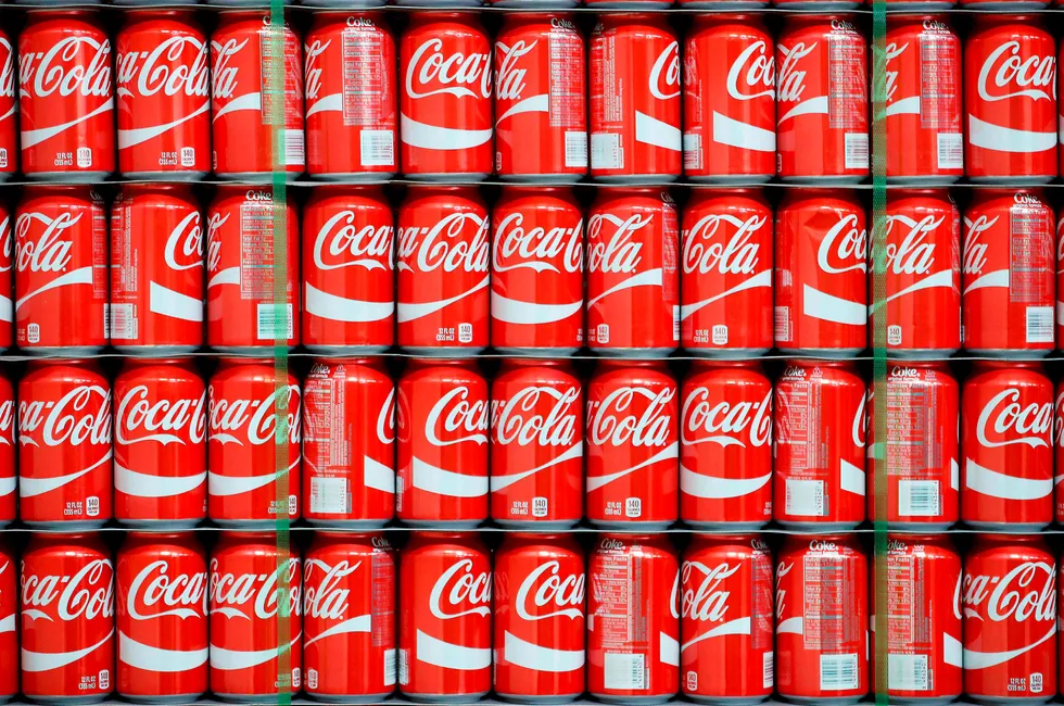 Coca-Cola er felt av matvarebransjeutvalg. Foto: George Frey/Afp Photo