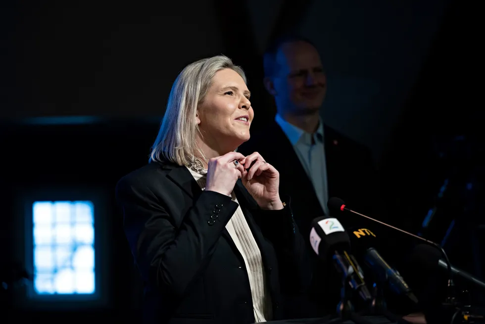Frps nestleder Sylvi Listhaug blir Frps nye leder på landsmøtet i mai – hvis partiet vil det.