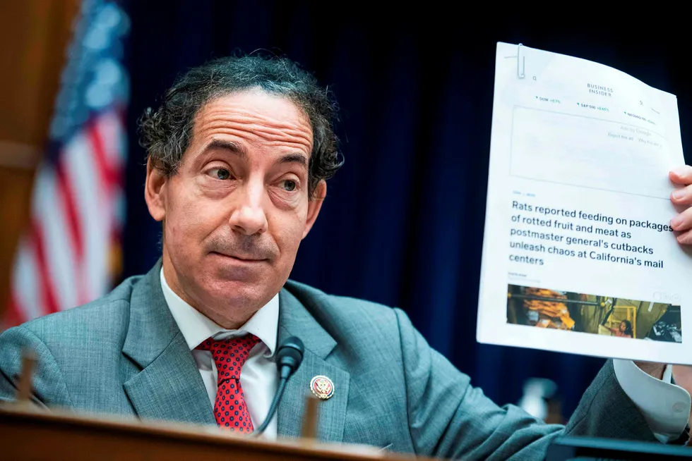 'The deck is totally stacked': US Representative Jamie Raskin