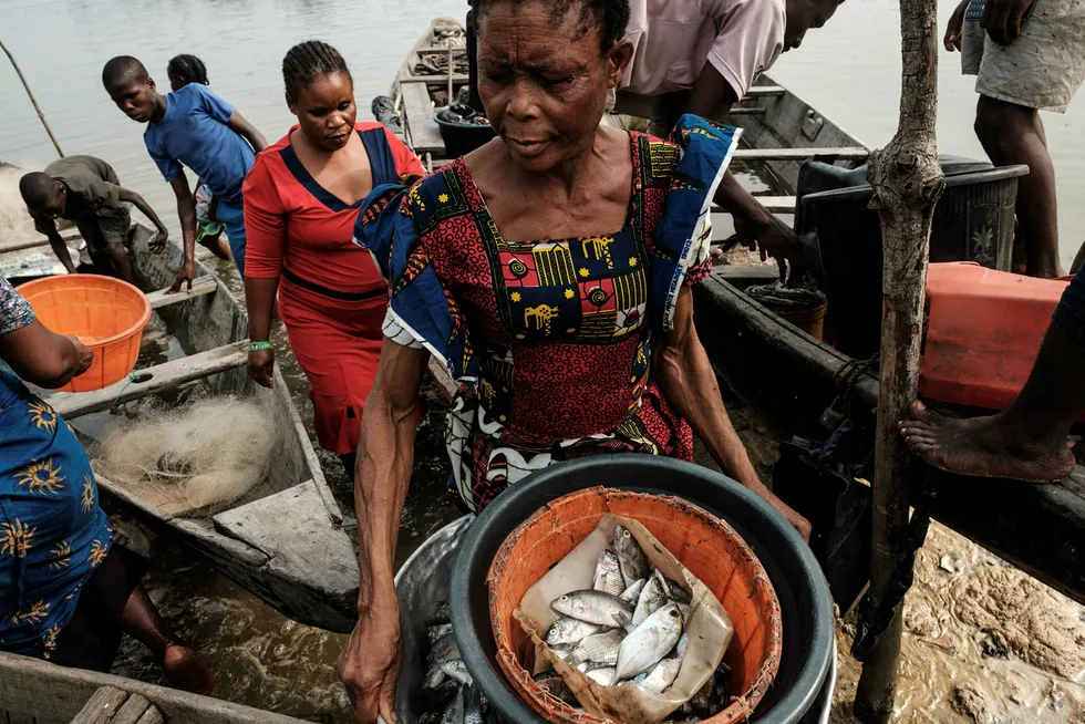 Recovery: a fishing community in the Niger Delta, Nigeria. Encouraging African entrepreneurs to develop oil and gas reserves will spur development