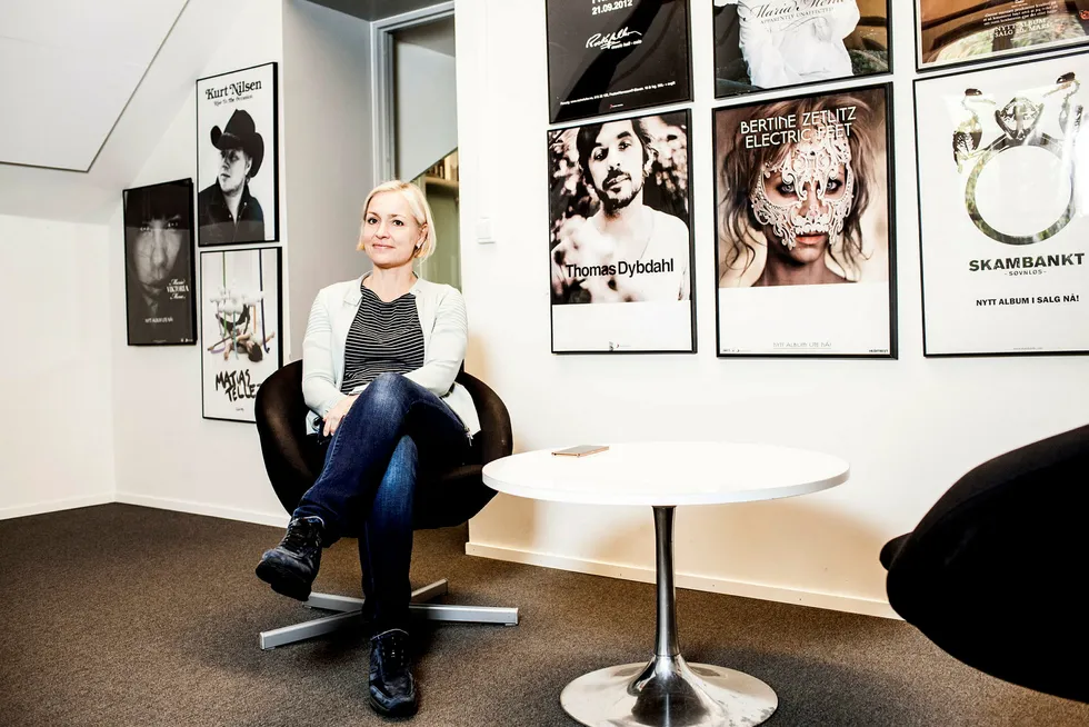 Administrerende direktør i Sony Music Entertainment, Lena Midtveit.