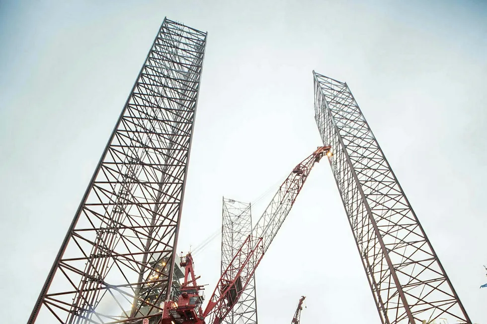 Leg up: PMM has chertered a jack-up from TH Tianjin Binhai Heavy Industry Machinery
