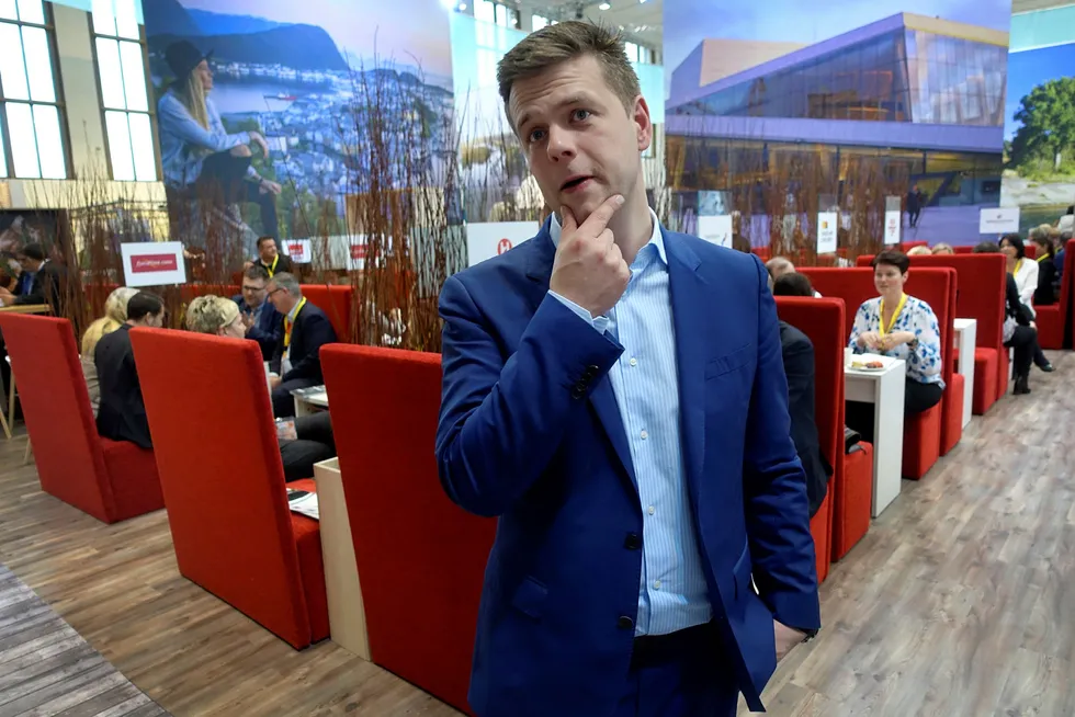 Manuel Kliese, direktør for Innovasjon Norge i Tyskland, erkjenner at turistveksten derfra flater ut. Men han er mer opptatt av å friste de riktige, det vil si de rike, turistene til å komme enn volum. Foto: Harald Berglihn
