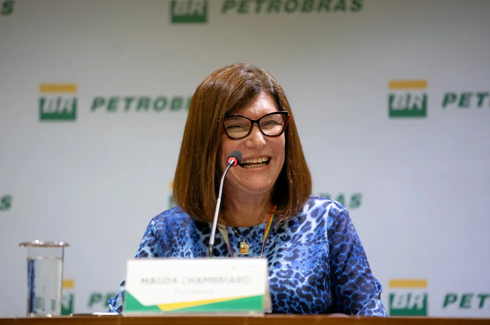 Petrobras chief executive Magda Chambriard.