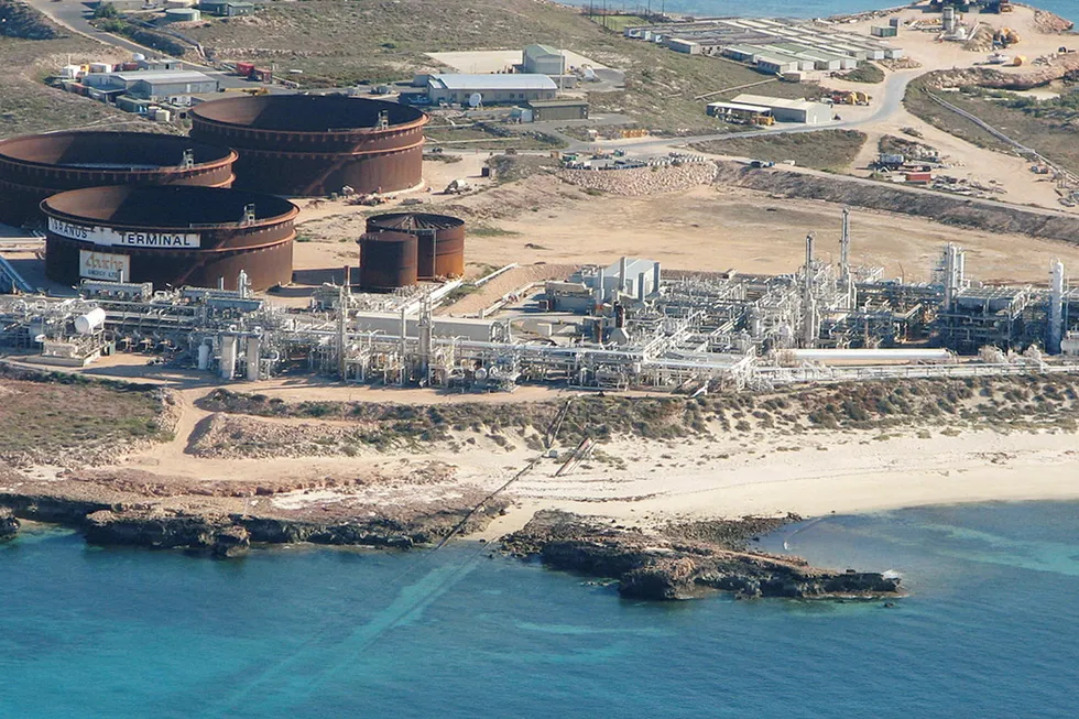 Gas supply deal: Santos holds a stake in a number of domestic gas assets in Western Australia including the Varanus Island gas plant