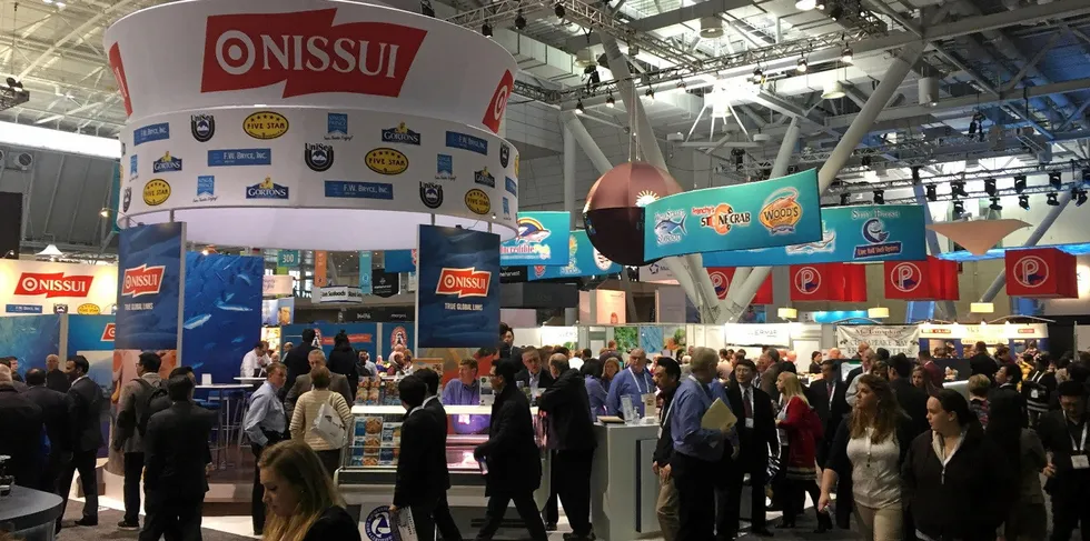 The Boston seafood show was full of news and rumors.