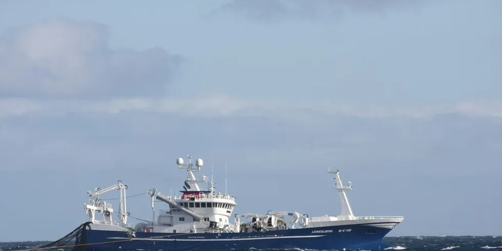 «Leinebjørn» fra Leinøy, legger bak seg et godt driftsår. Arkivfoto: Rune Kvamme