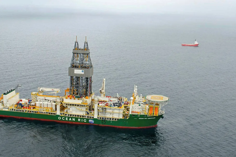 Contract: the Ocean Rig drillship Corcovado