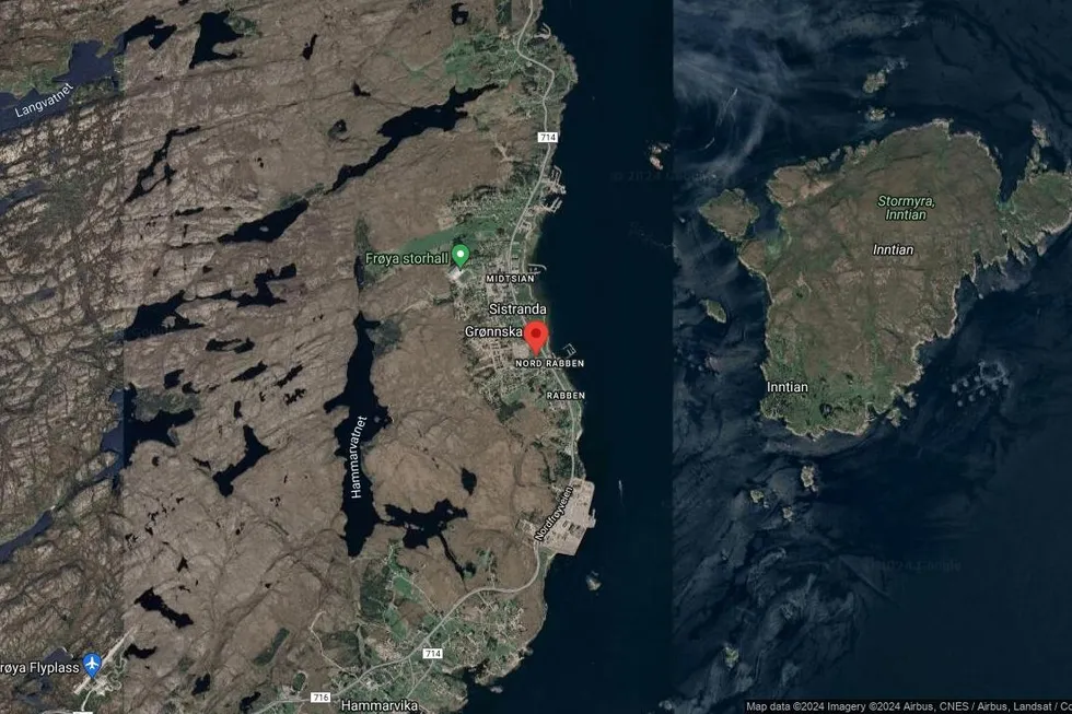 Området rundt Nordfrøyveien 330, Frøya, Trøndelag