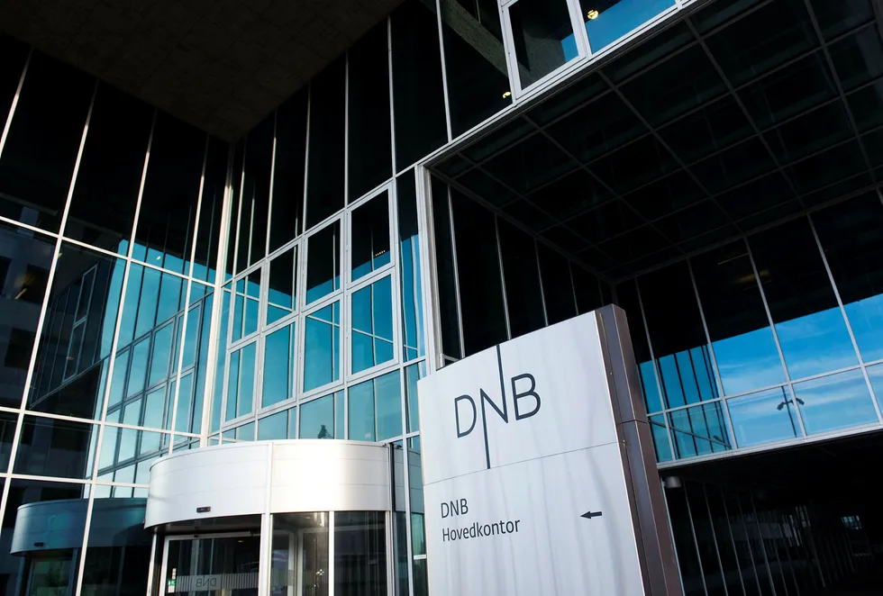 Fra DNBs hovedkontor i Bjørvika i Oslo.