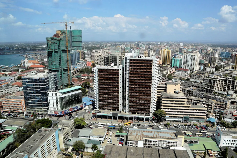 Starting point: Dar es Salaam in Tanzania