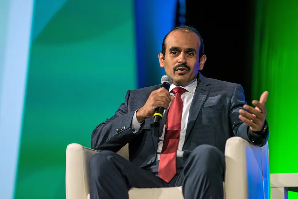 Transition plans: Saad Sherida Al-Kaabi, chief executive, QatarEnergy