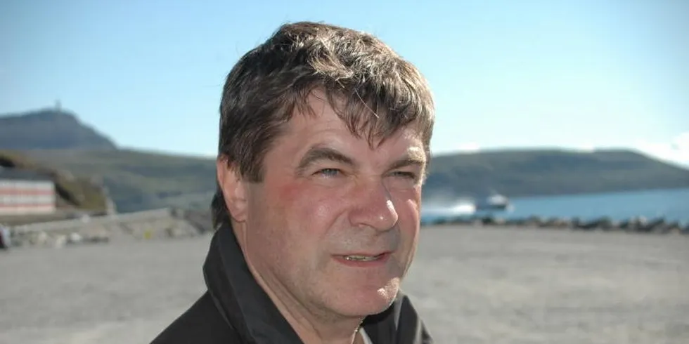 Hammerfest-ordfører Alf. E. Jakobsen. Foto: Agnar Berg