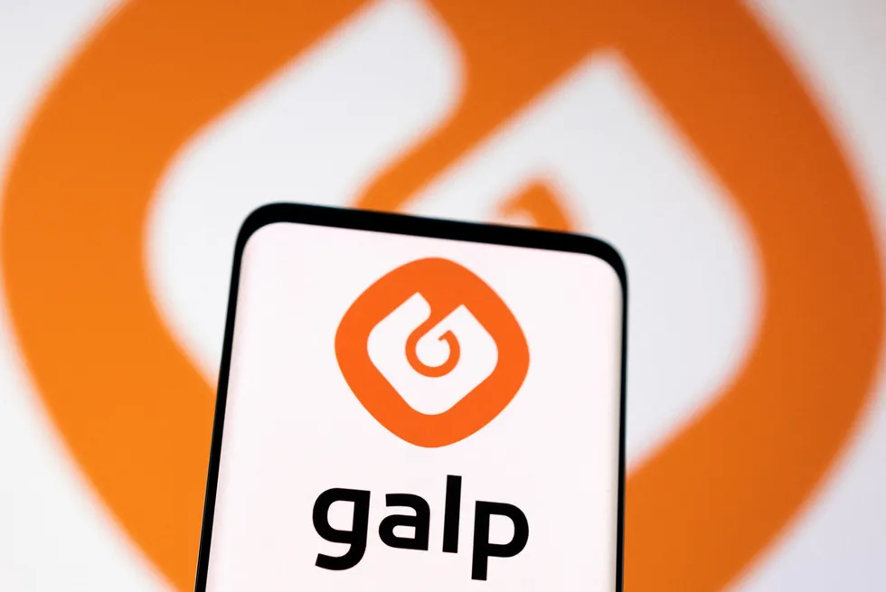 The logo of Lisbon-based Galp Energia.