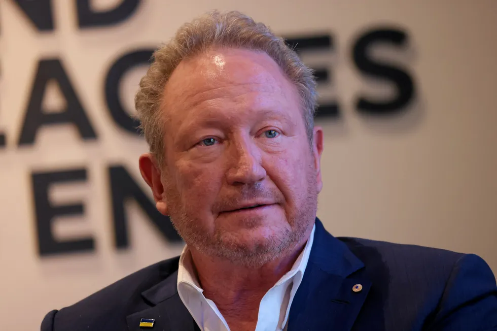 Fortescue founder and executive chairman Andrew Forrest.