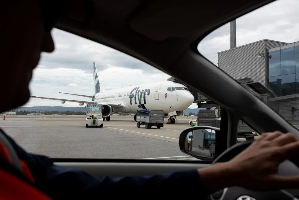 DNB Markets kom mandag med en oppdatert analyse av flyselskapet Flyr. Foto: Fredrik Solstad
