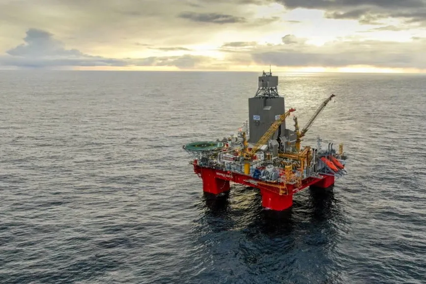 Chosen rig: the Deepsea Yantai