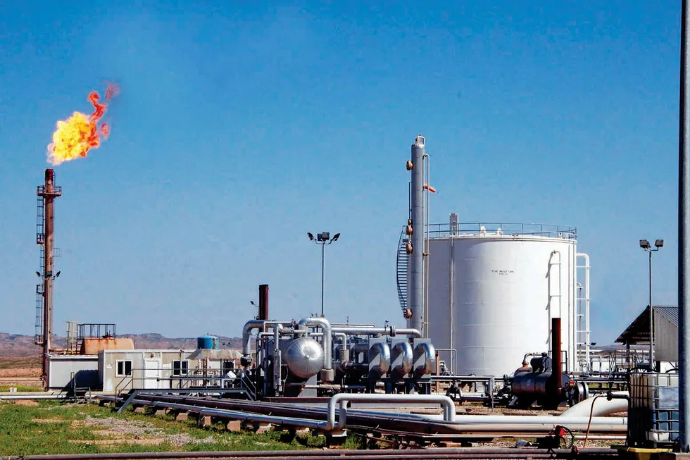 Dana debt: the Khor Mor LPG plant in operation in Iraq