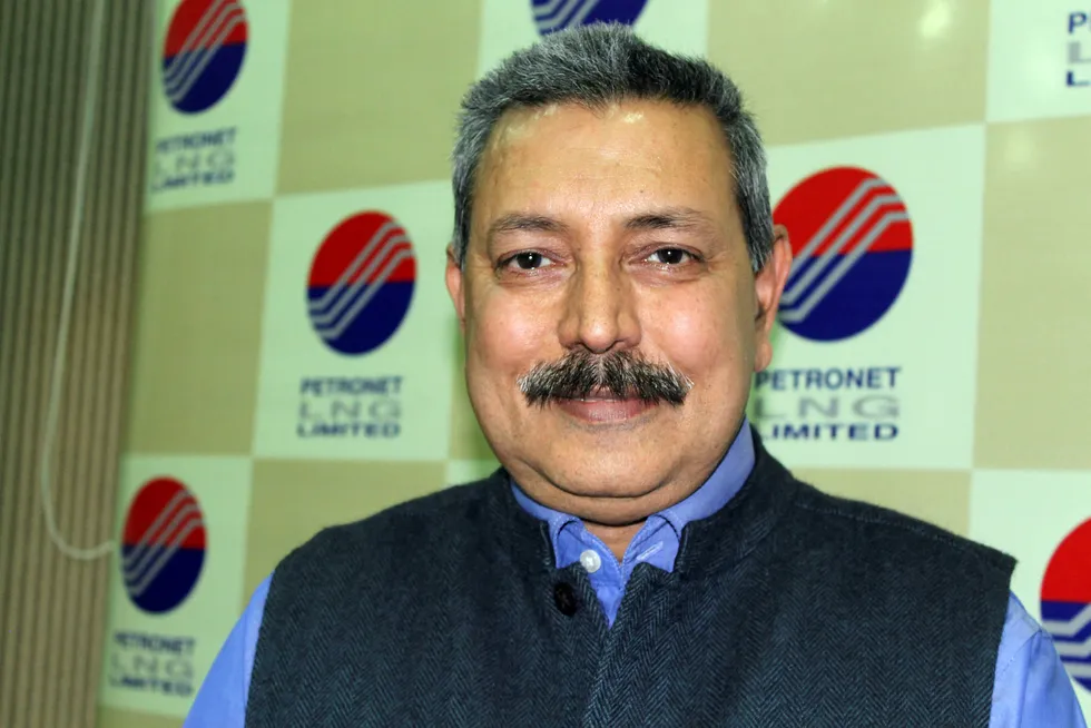 Trouble-shooter: Petronet LNG chief executive Prabhat Singh
