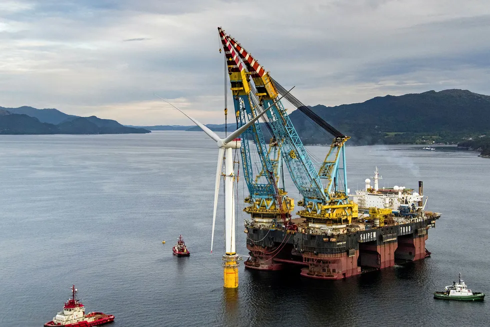 More offshore wind work: Saipem confirmed it would use its crane vessel Saipem 7000 on all three contracts