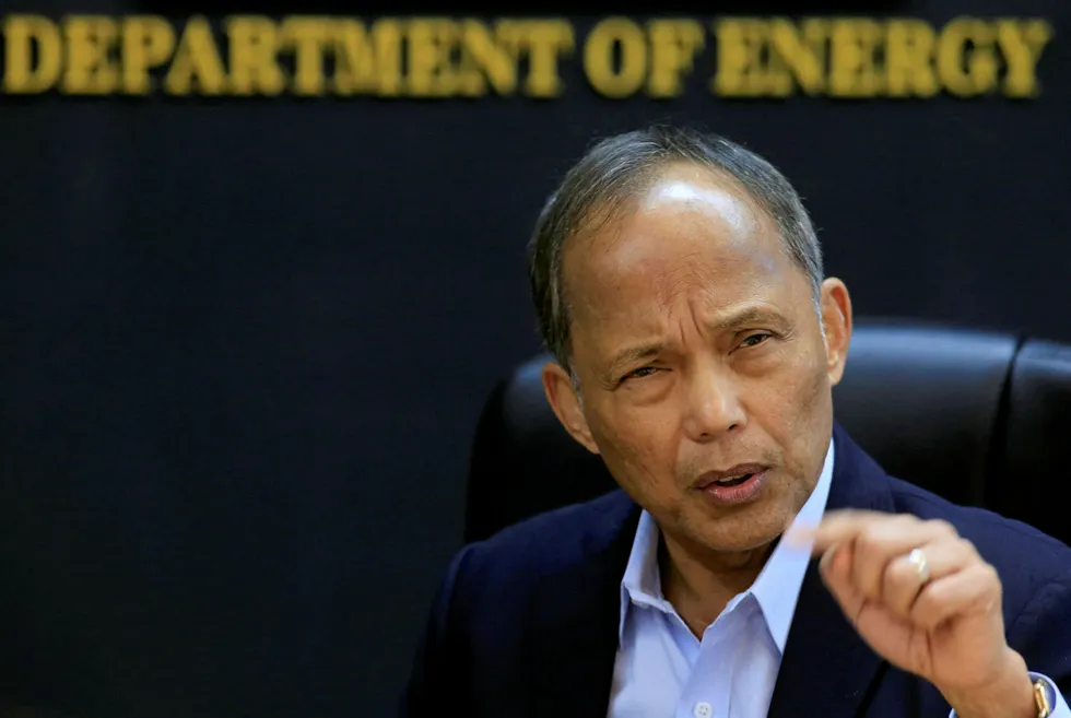 LNG projects: Philippine Department of Energy Secretary Alfonso Cusi