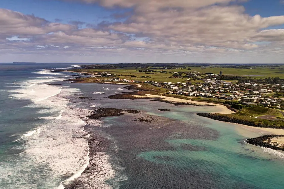 Coastline: of the Otway basin in south-east Australia where gas demand is strong