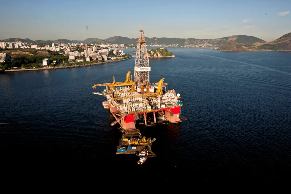Result: the Ocyan semi-submersible drilling rig Norbe VI.